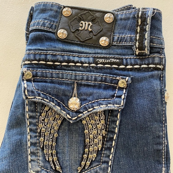 Miss Me Dark Wash Boot Cut Jeans - Picture 4 of 7